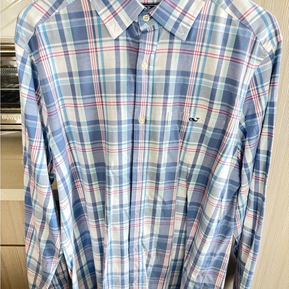 Vineyard Vines Men’s Plaid Button Down